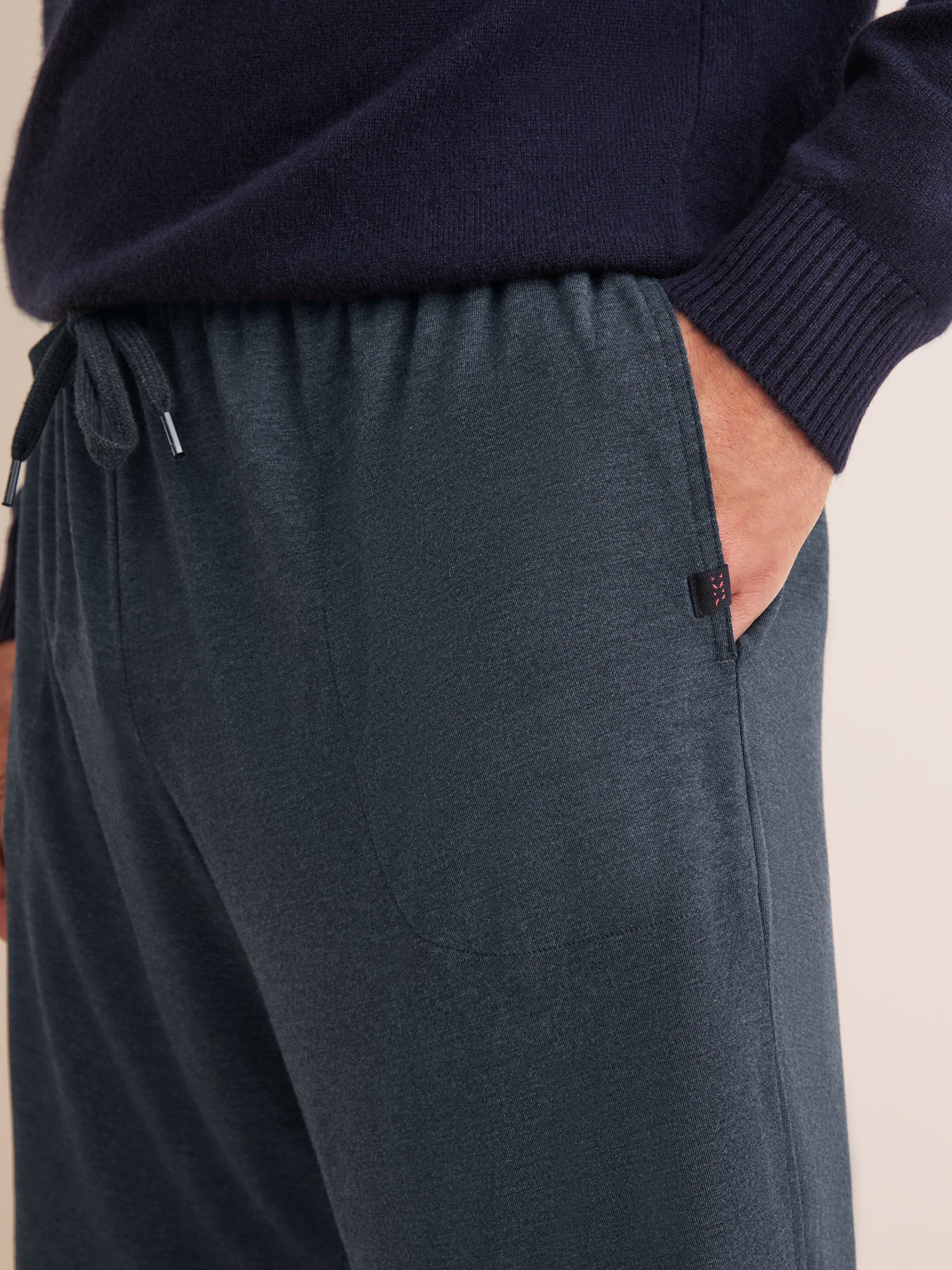 Men's Lounge Shorts Marlowe Micro Modal Stretch Anthracite
