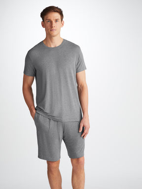 Men's Lounge Shorts Marlowe Micro Modal Stretch Charcoal