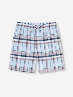 Men's Lounge Shorts Barker 38 Cotton Blue