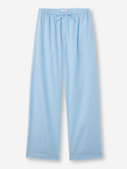 Men's Lounge Trousers Amalfi 21 Cotton Batiste Blue