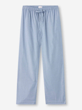 Men's Lounge Pants Cotton Navy Puppytooth Pattern