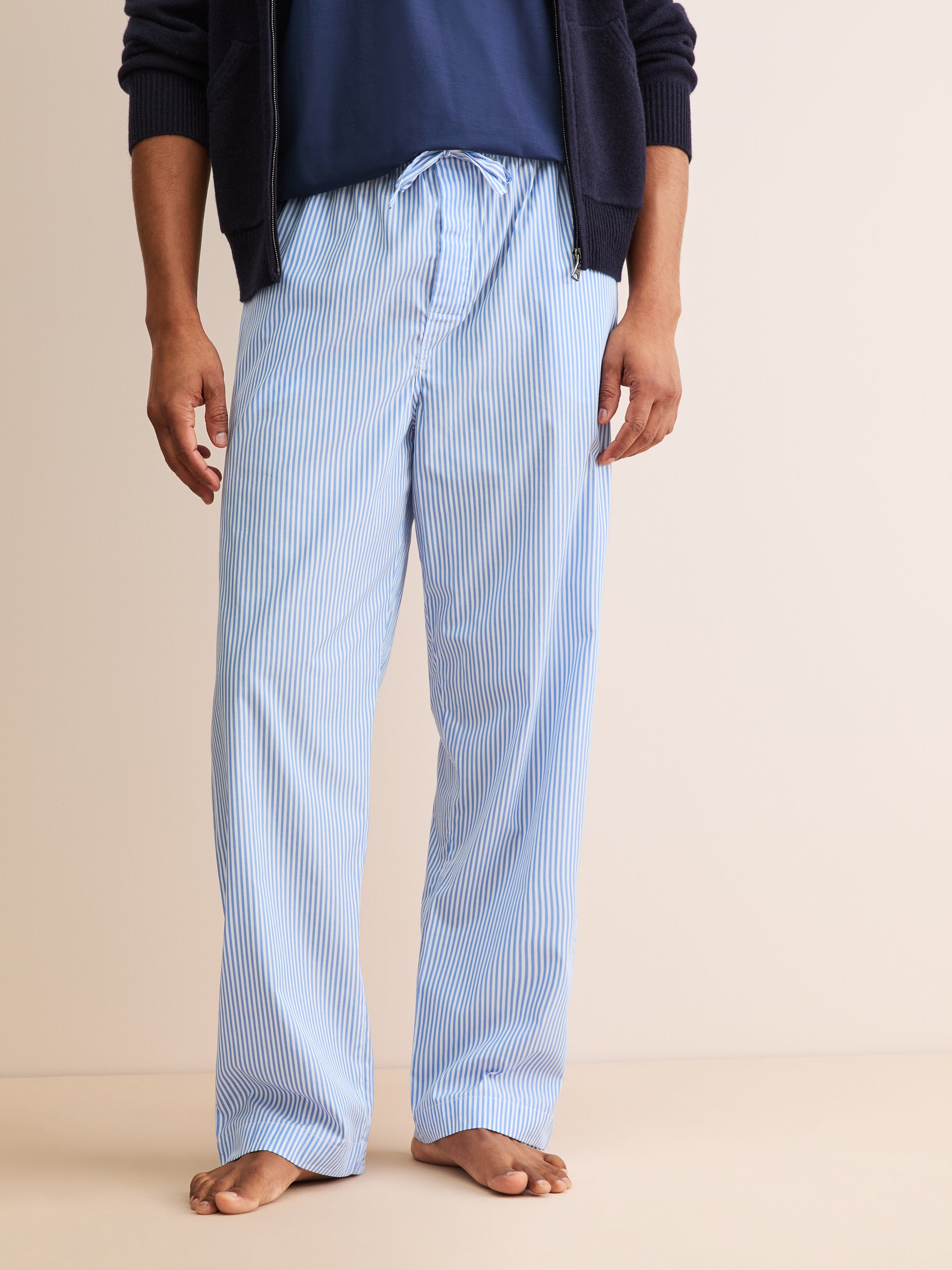 Men's Lounge Trousers James Cotton Blue