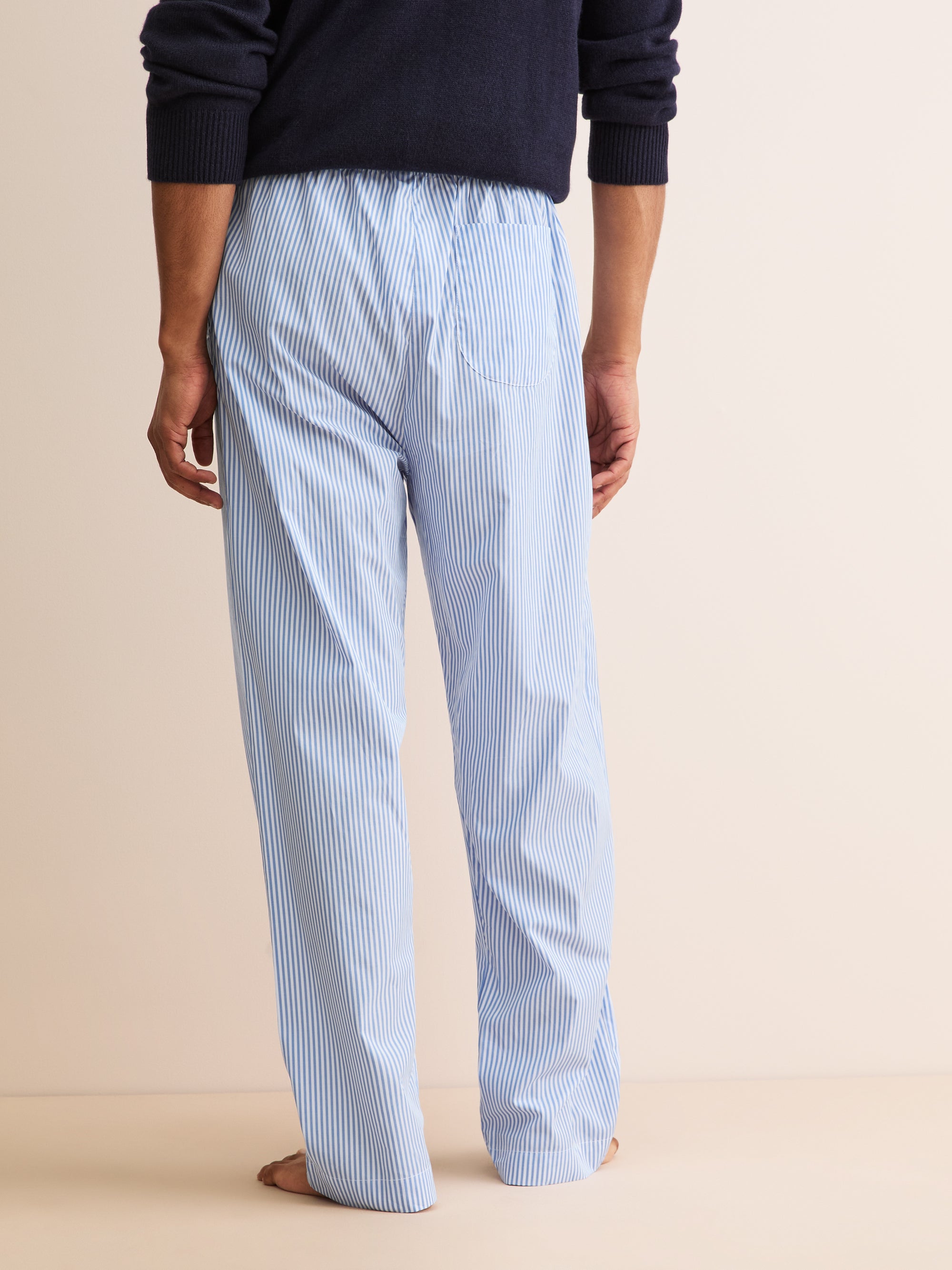 Men's Lounge Trousers James Cotton Blue