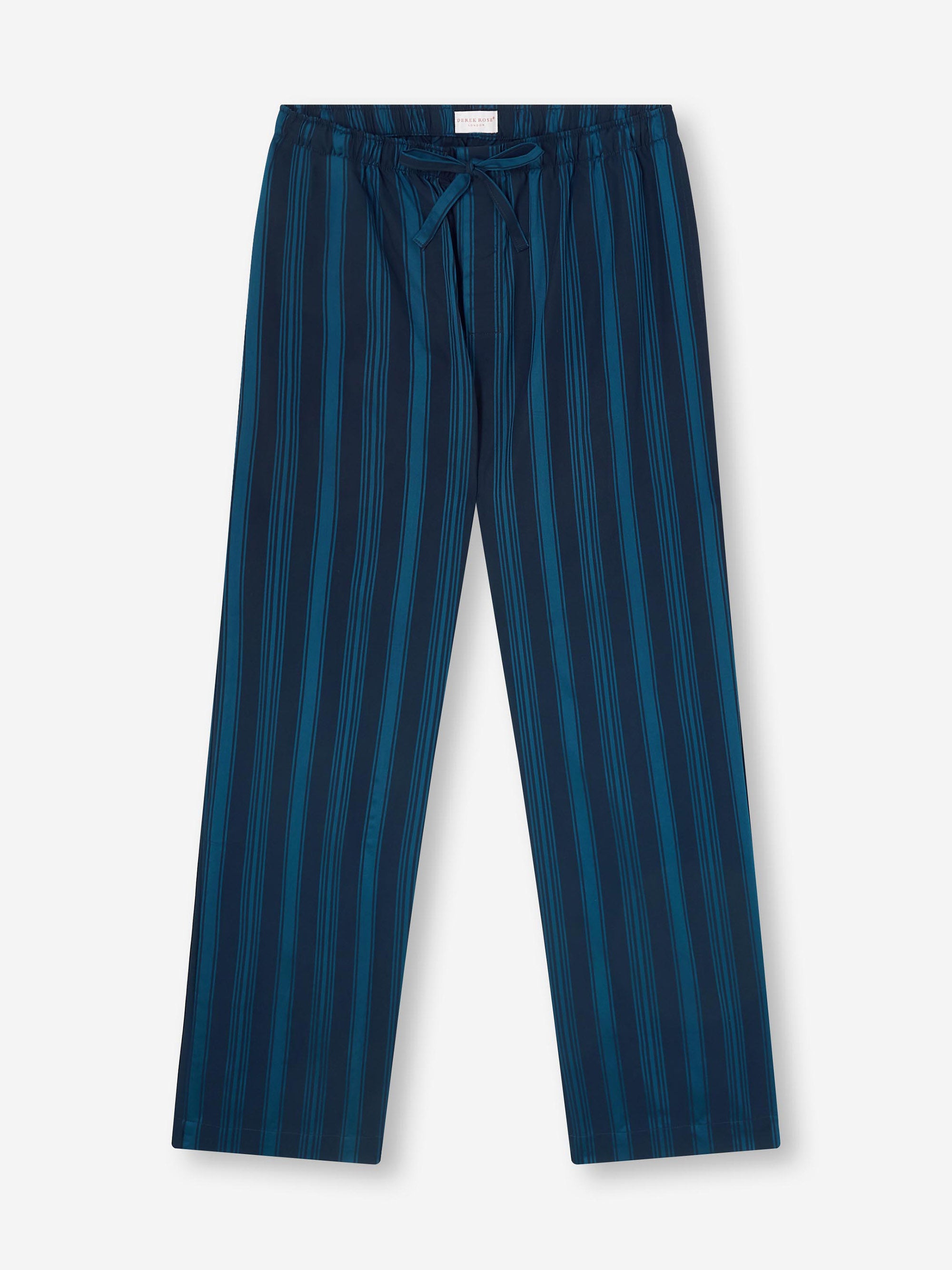 Men's Lounge Trousers Royal 222 Cotton Navy