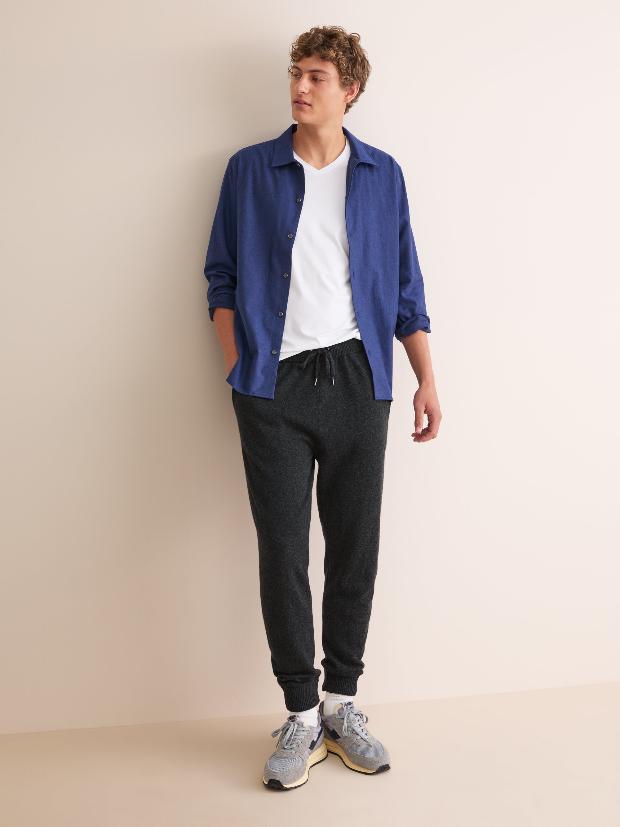 Men's Track Pants Finley Cashmere Charcoal