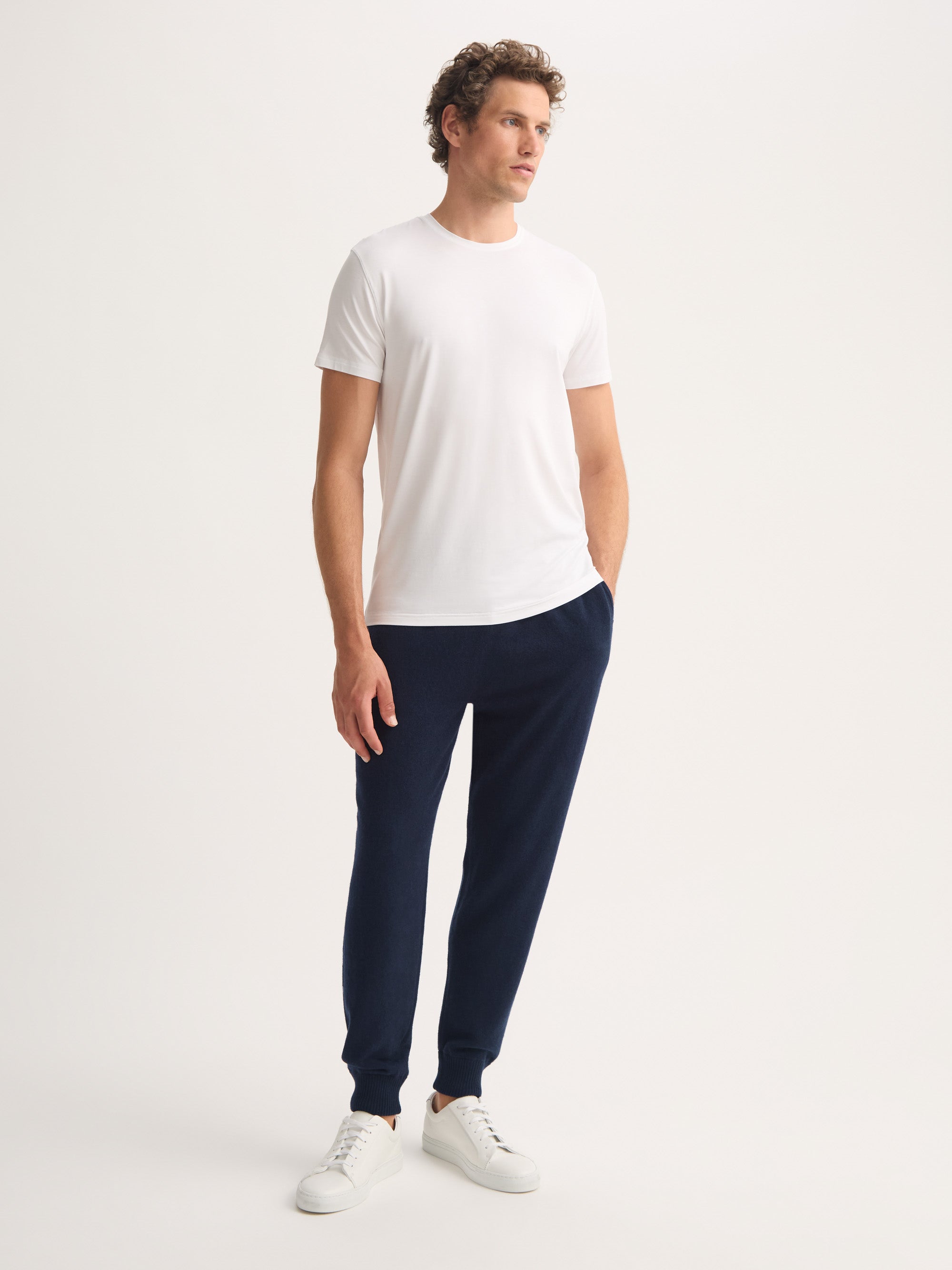 Men's Track Pants Finley Cashmere Navy