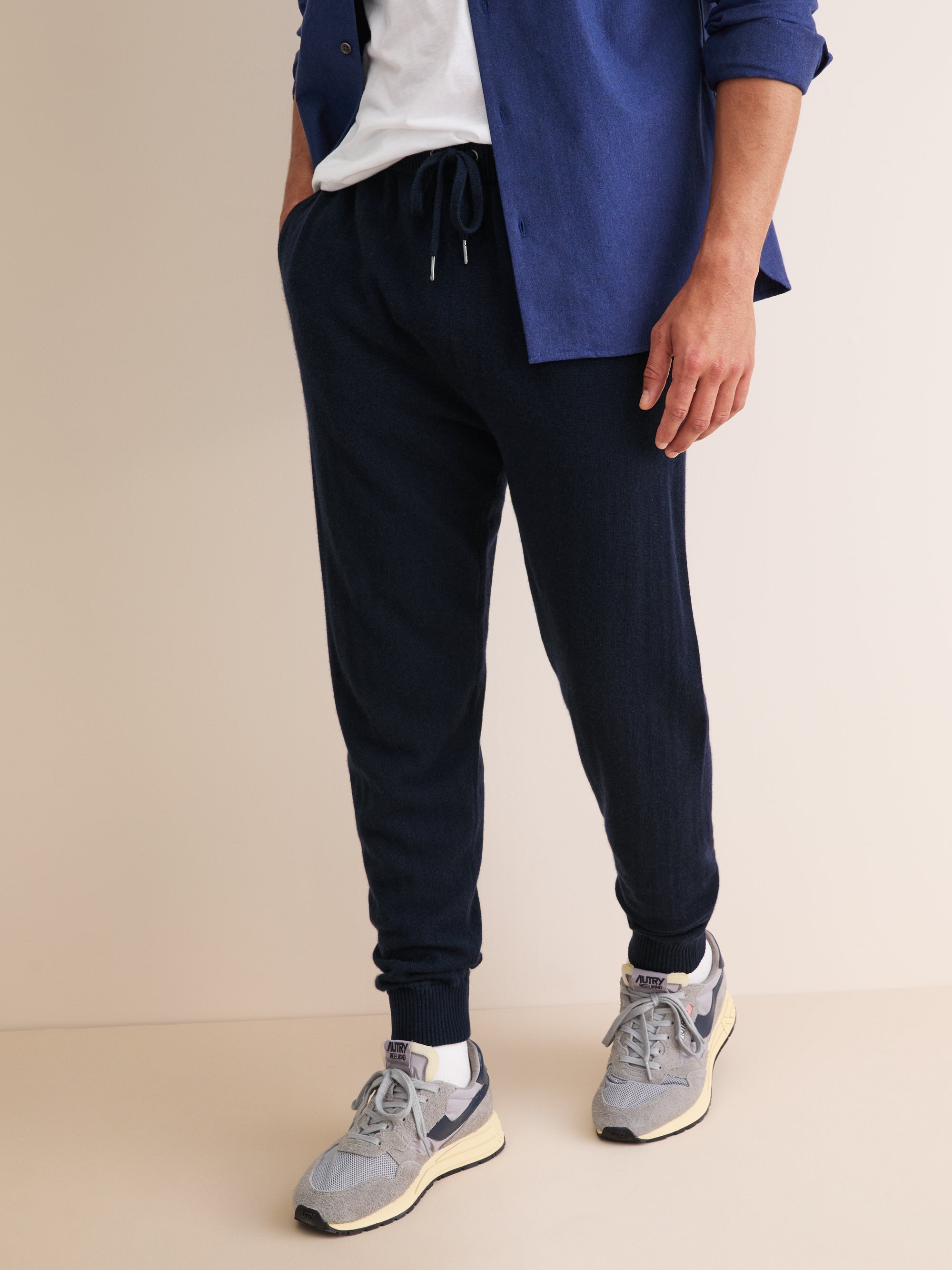 Men's Track Pants Finley Cashmere Navy