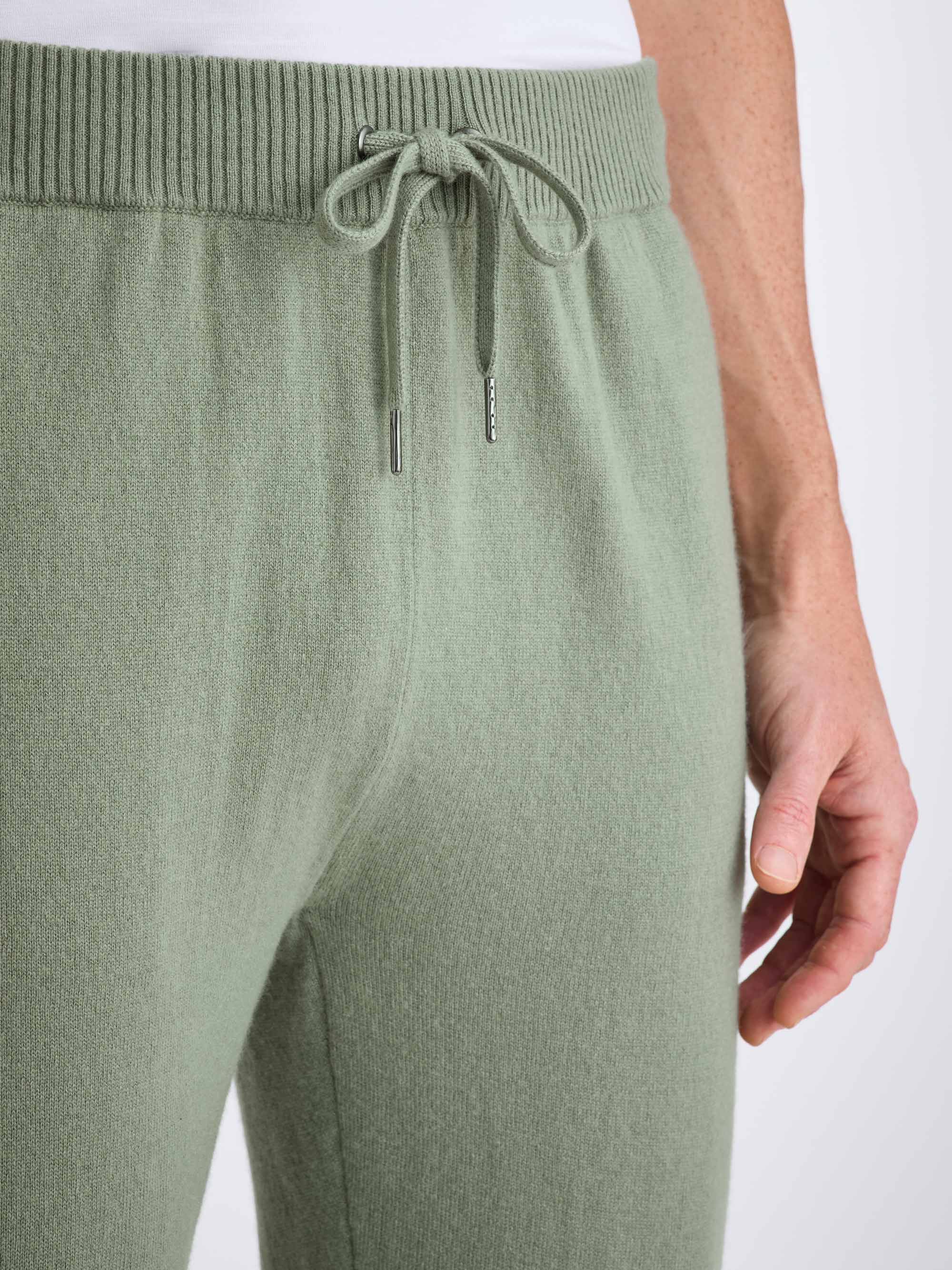 Men's Track Pants Finley Cashmere Sage Green