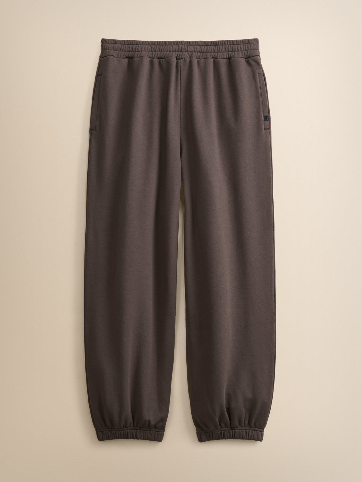 Harley Cotton Modal Oversized Sweatpants Espresso Brown