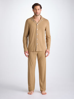 Men's Pyjamas Basel Micro Modal Stretch Camel