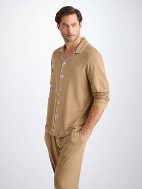 Men's Pyjamas Basel Micro Modal Stretch Camel