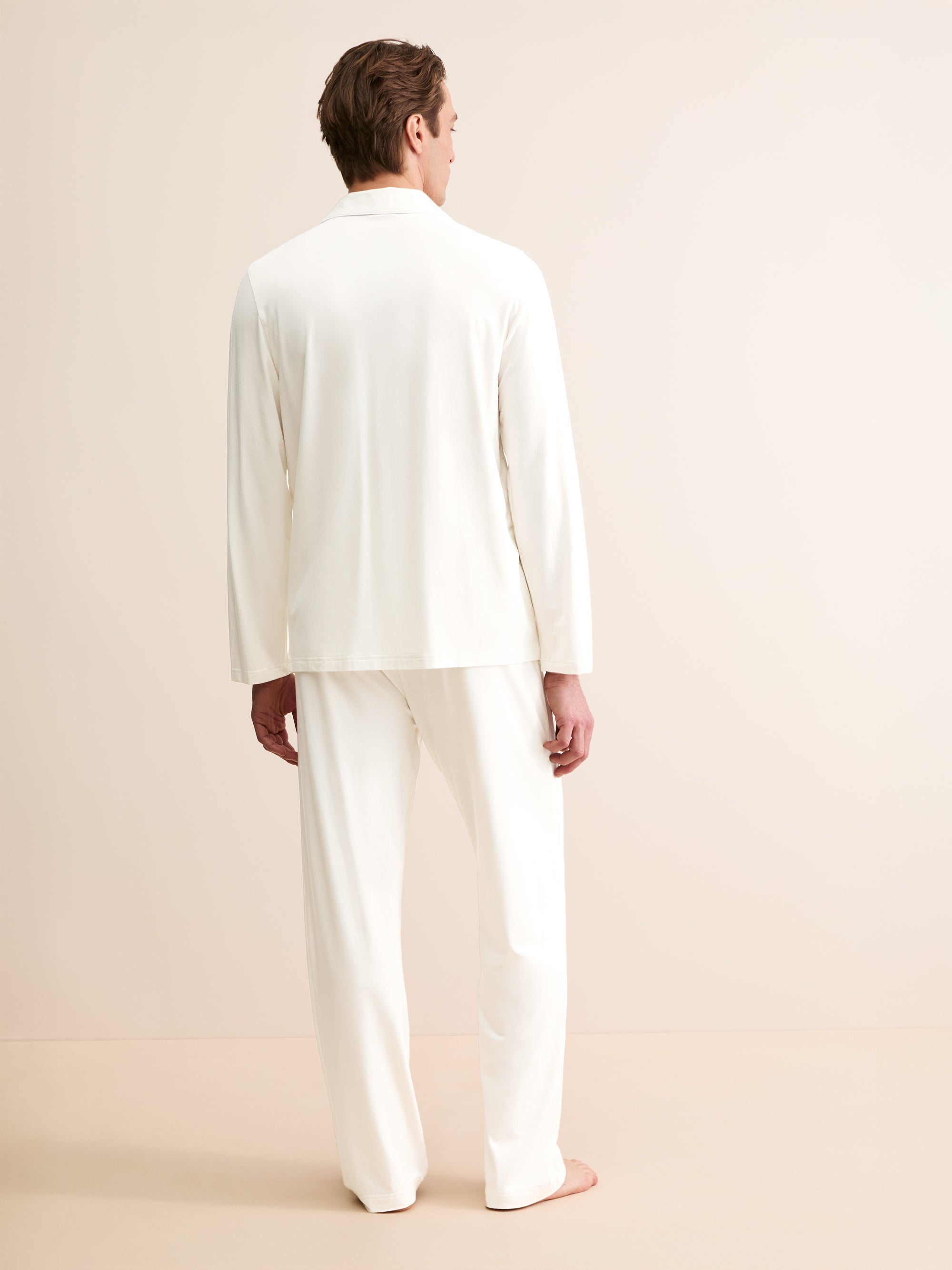 Men's Pyjamas Basel Micro Modal Stretch Vanilla