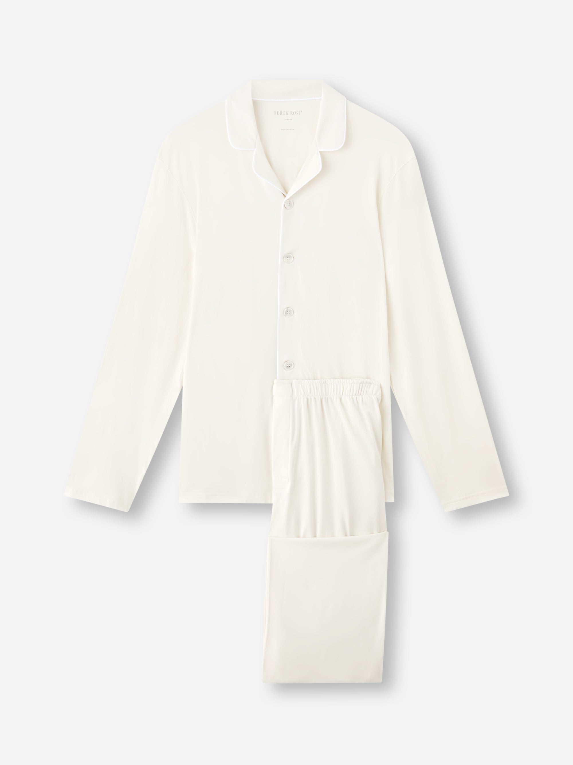 Men's Pyjamas Basel Micro Modal Stretch Vanilla