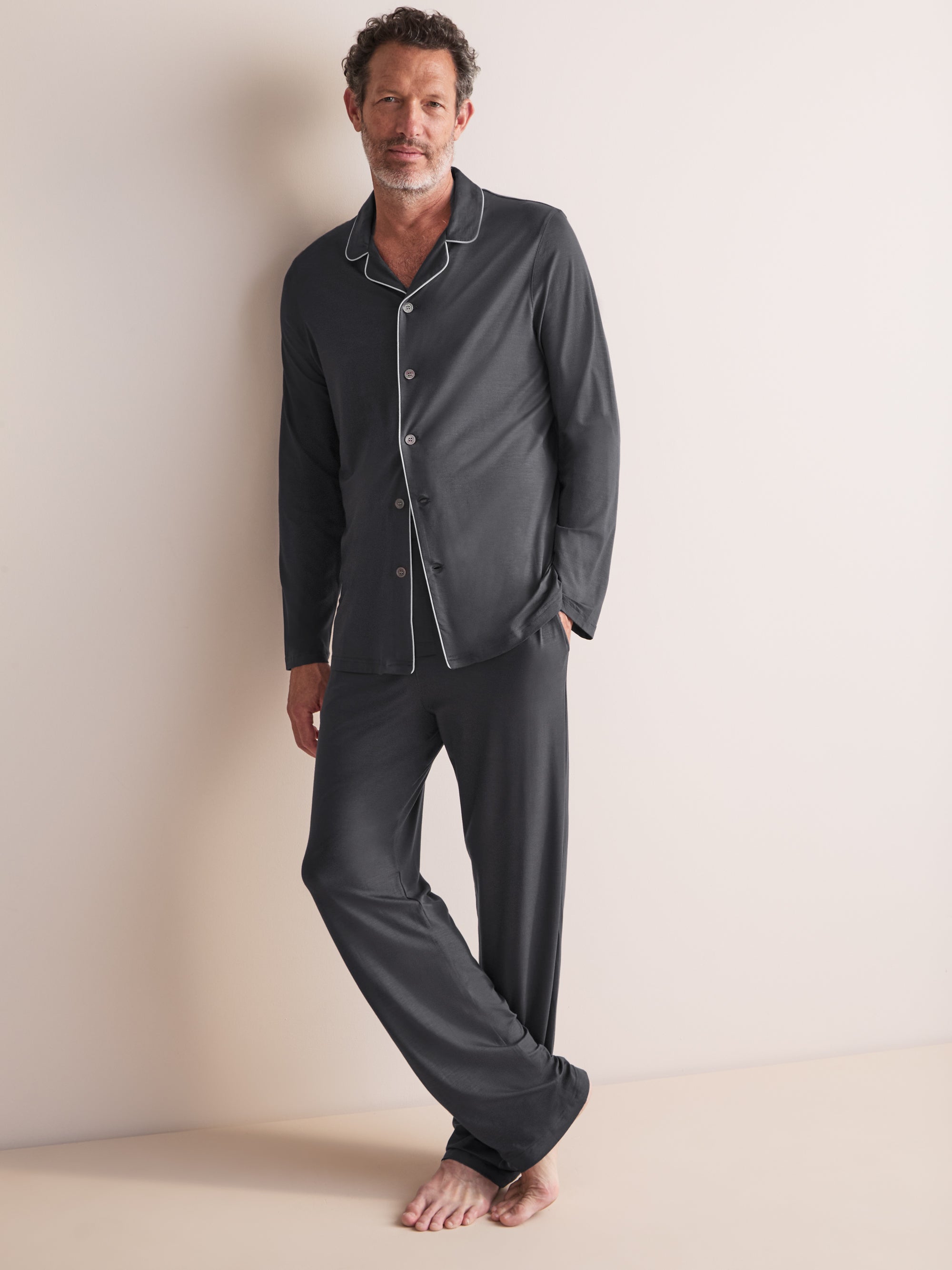 Basel Micro Modal Pajamas Elephant Gray