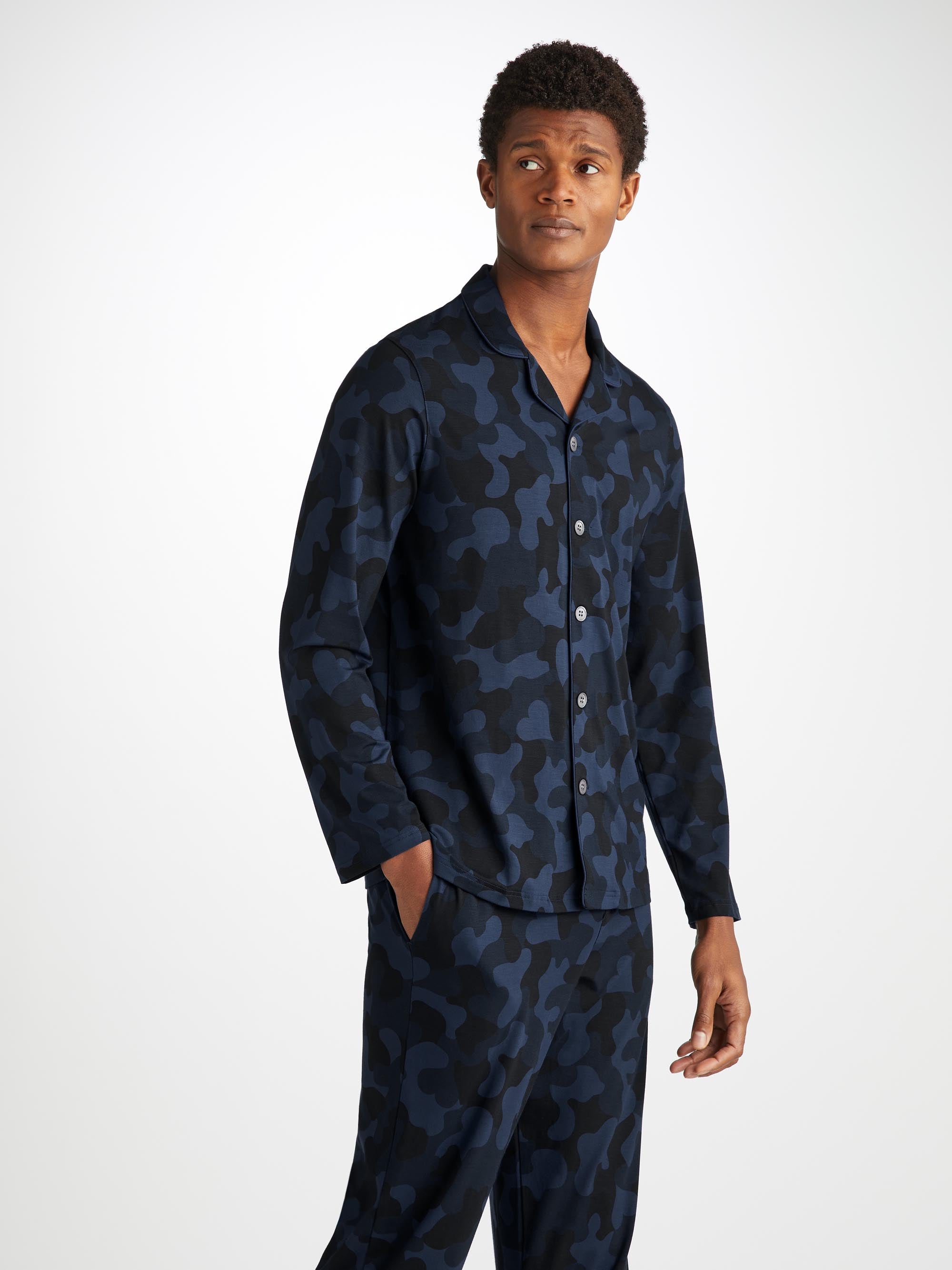 Men's Pyjamas London 11 Micro Modal Navy