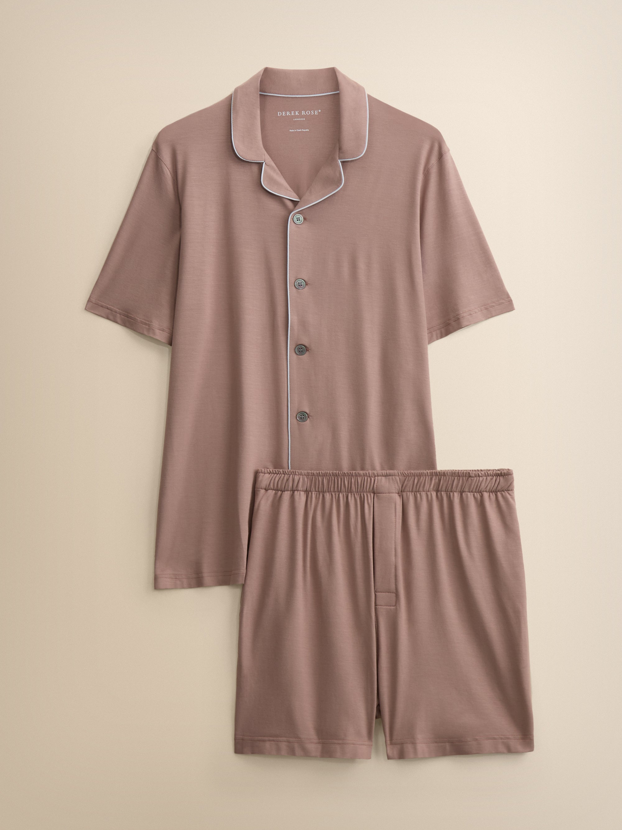 Basel Micro Modal Short Pajamas Dusty Pink