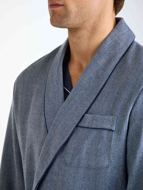 Men's Dressing Gown Lincoln 11 Navy