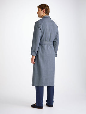 Men's Dressing Gown Lincoln 11 Navy