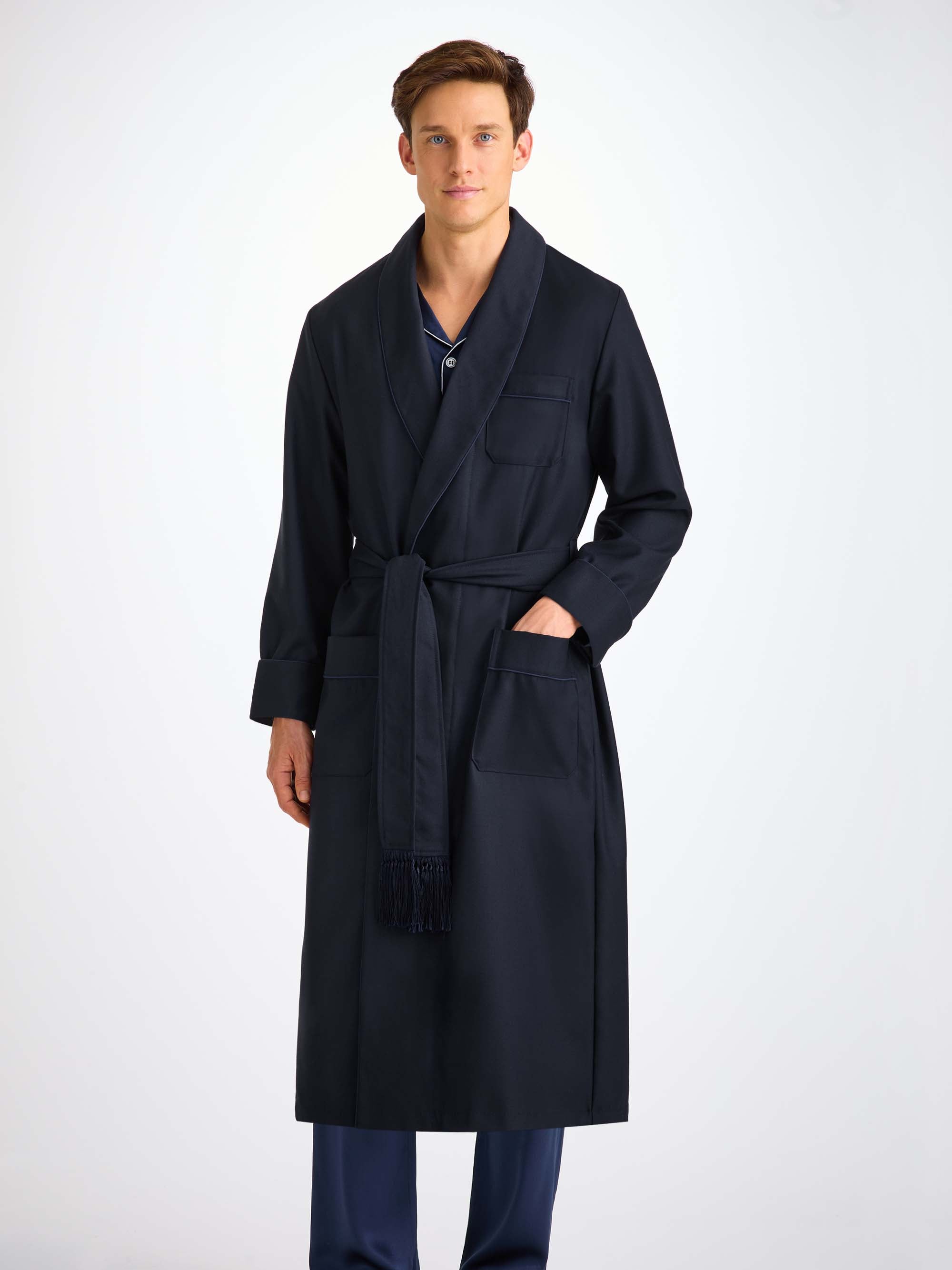 Men's Robe Westminster 2 Wool Navy