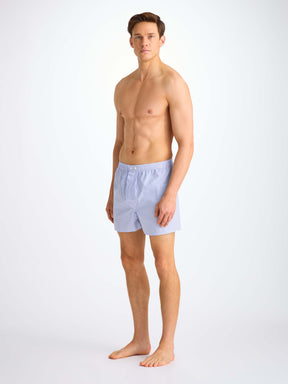 Men's Classic Fit Boxers James Cotton Blue