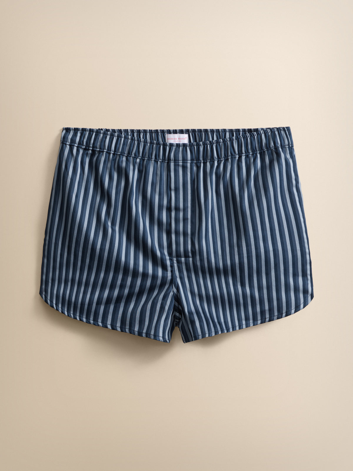 Wellington Cotton Modern Fit Boxers Blue Stripe