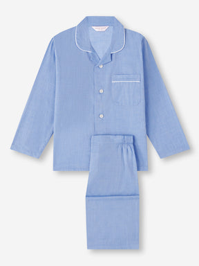 Kids' Pyjamas Amalfi Cotton Batiste Blue