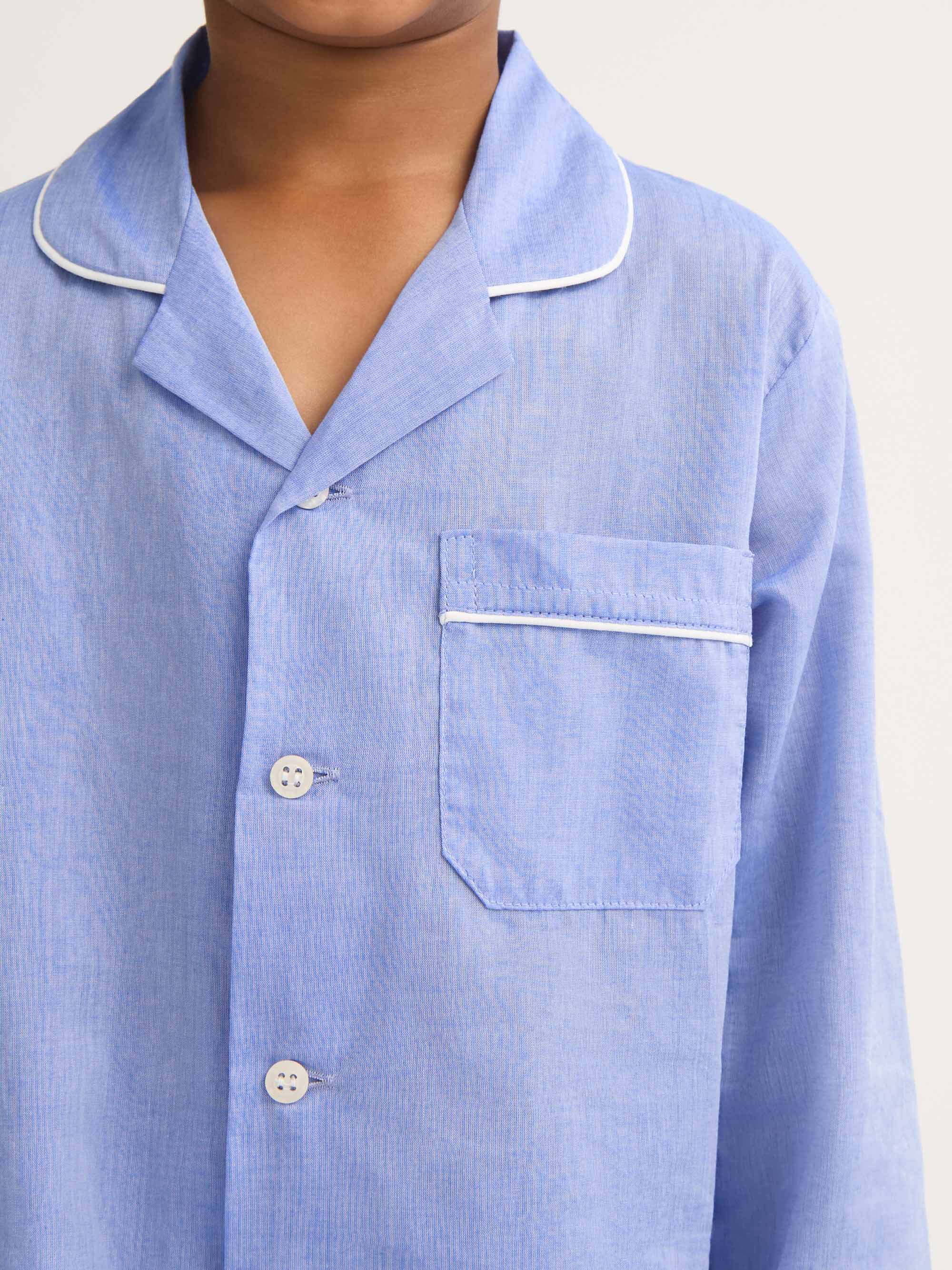 Kids' Pyjamas Amalfi Cotton Batiste Blue