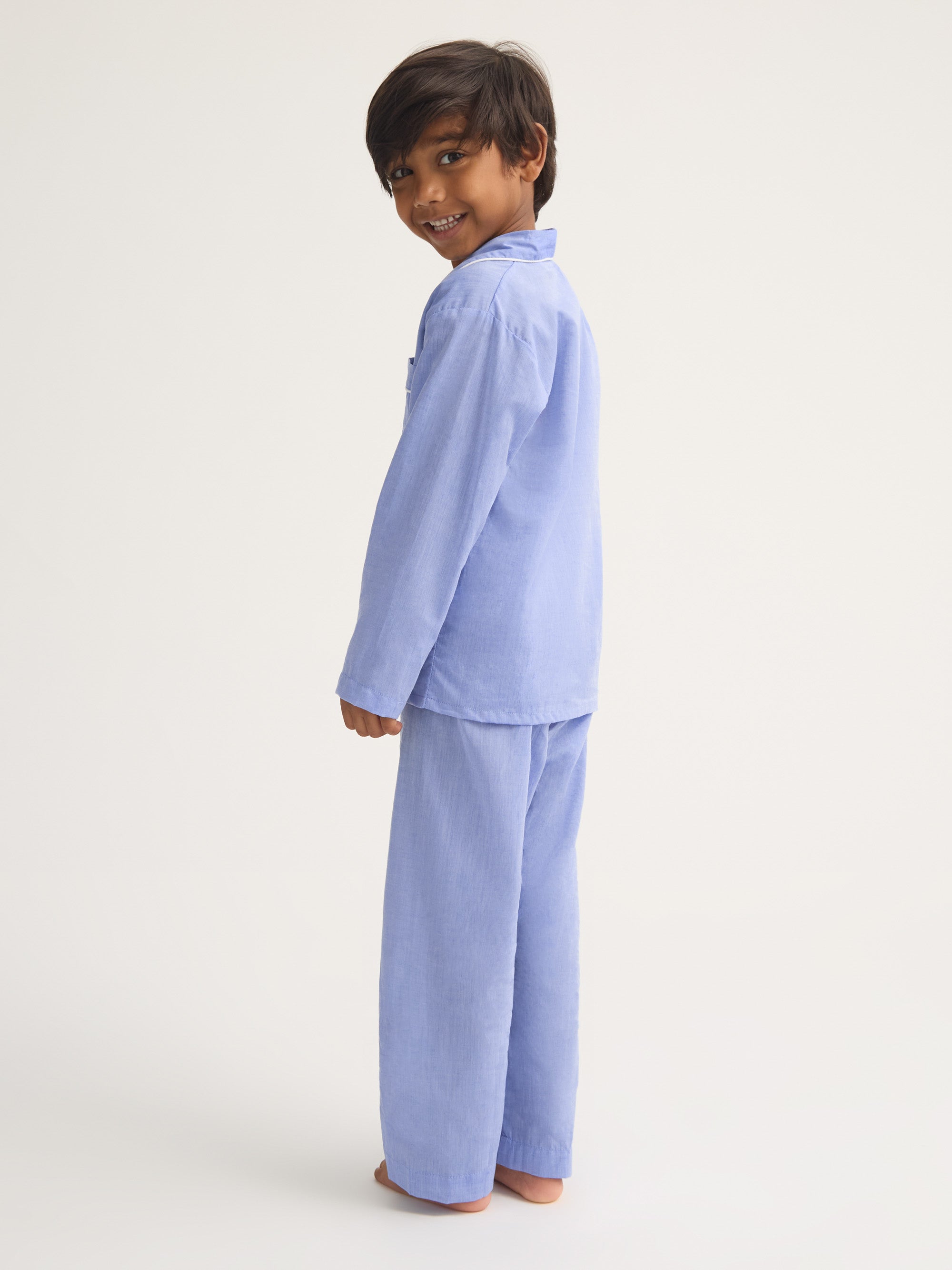Kids' Pyjamas Amalfi Cotton Batiste Blue