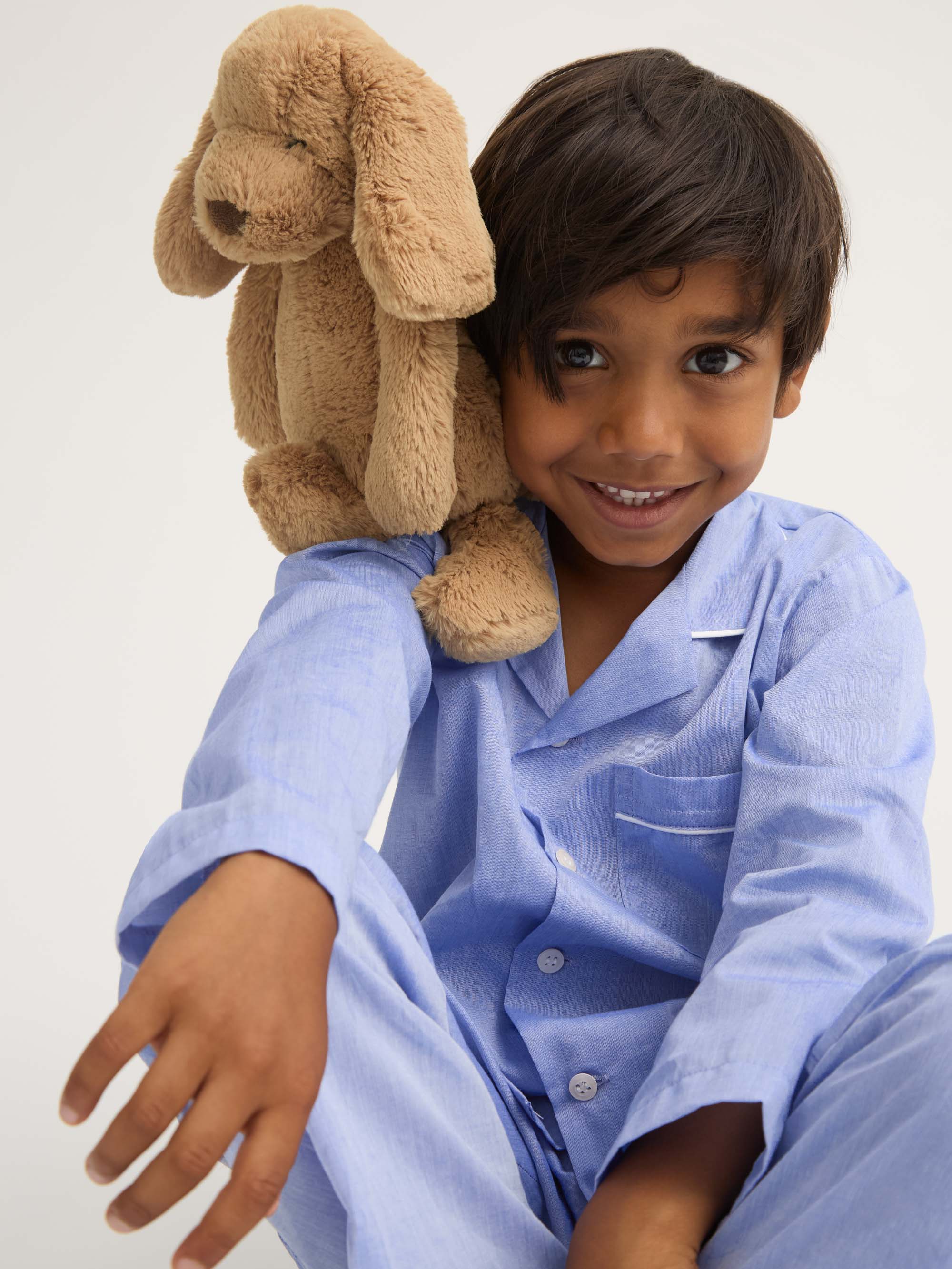 Kids' Pyjamas Amalfi Cotton Batiste Blue