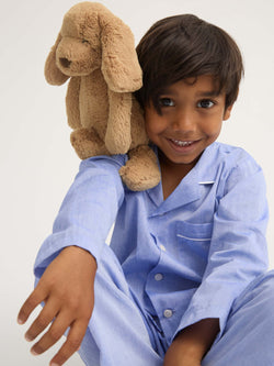 Kids' Pyjamas Amalfi Cotton Batiste Blue