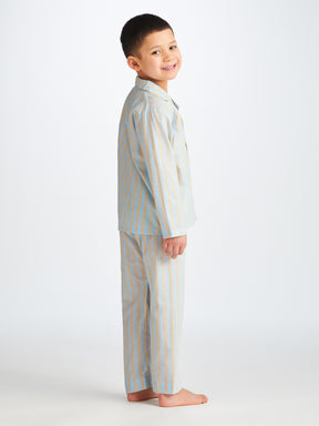Kids' Pyjamas Amalfi 20 Cotton Batiste Blue