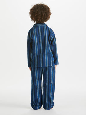 Kids' Pyjamas Kelburn 38 Brushed Cotton Blue