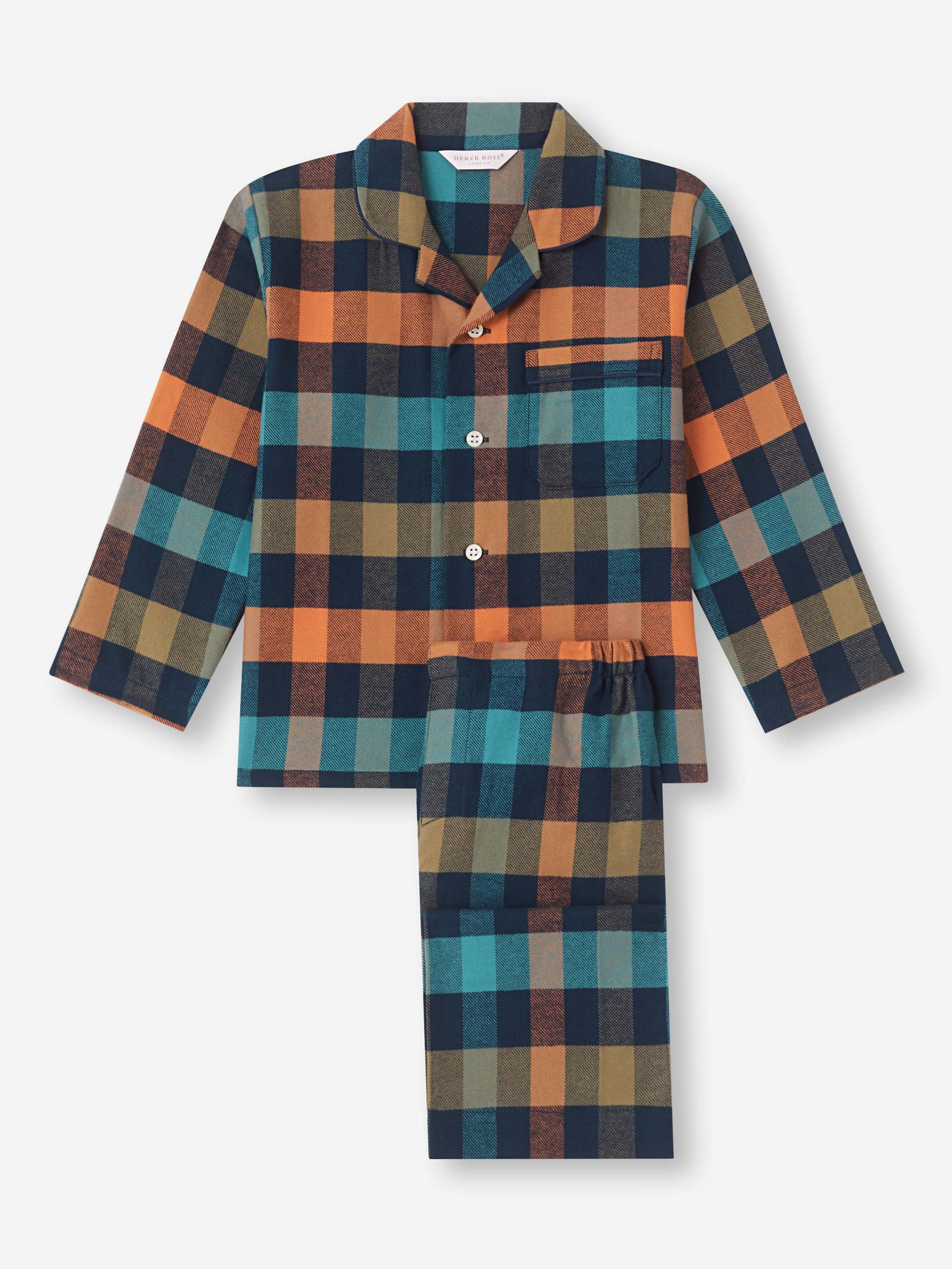 Kids' Pyjamas Kelburn 40 Brushed Cotton Multi