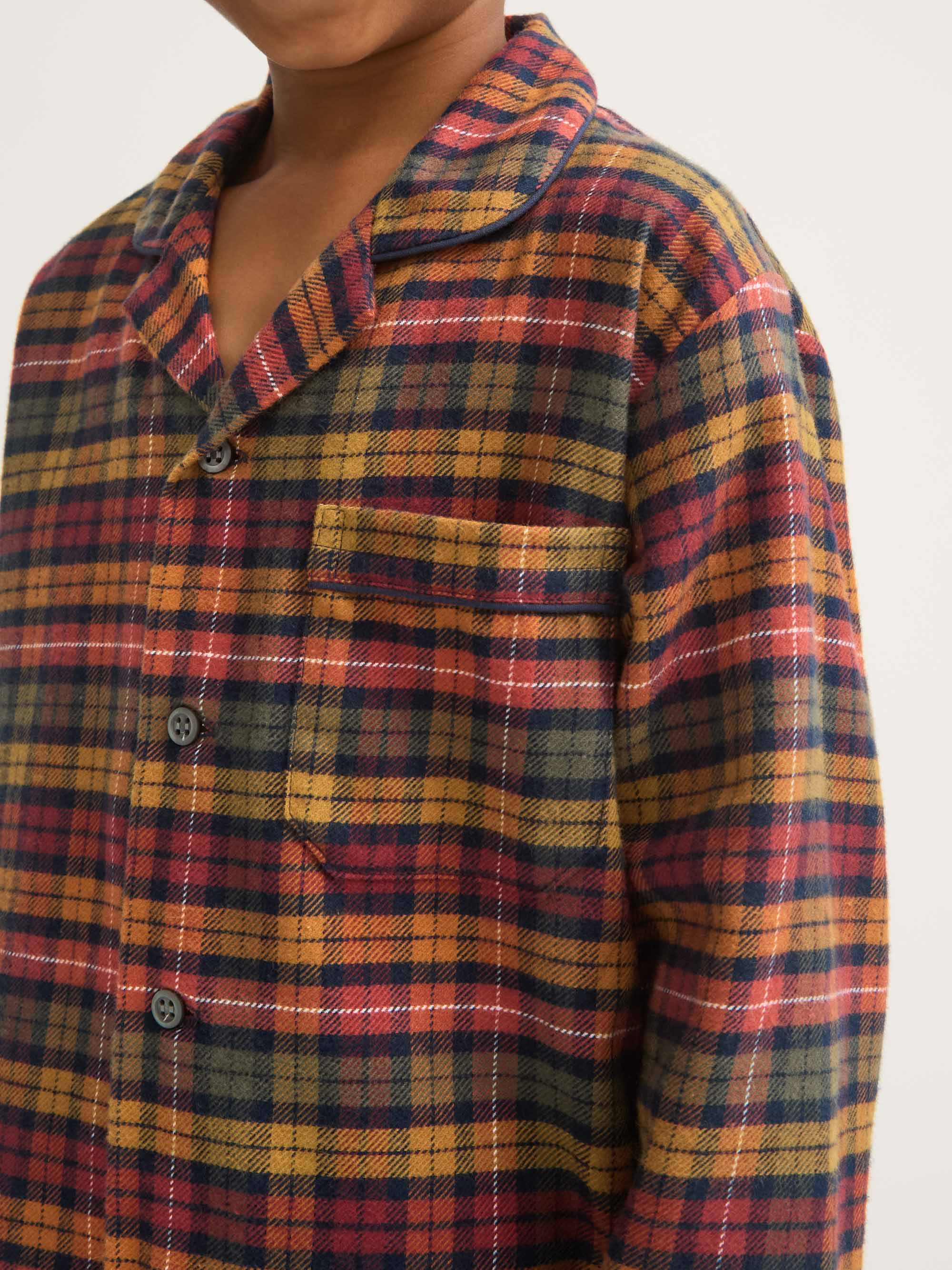 Kids' Pyjamas Kelburn Brushed Cotton Multicolour Check