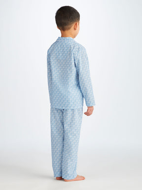 Kids' Pyjamas Ledbury 72 Cotton Batiste Blue