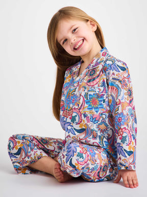 Kids' Pyjamas Cotton Batiste Multi Jungle Paisley Print