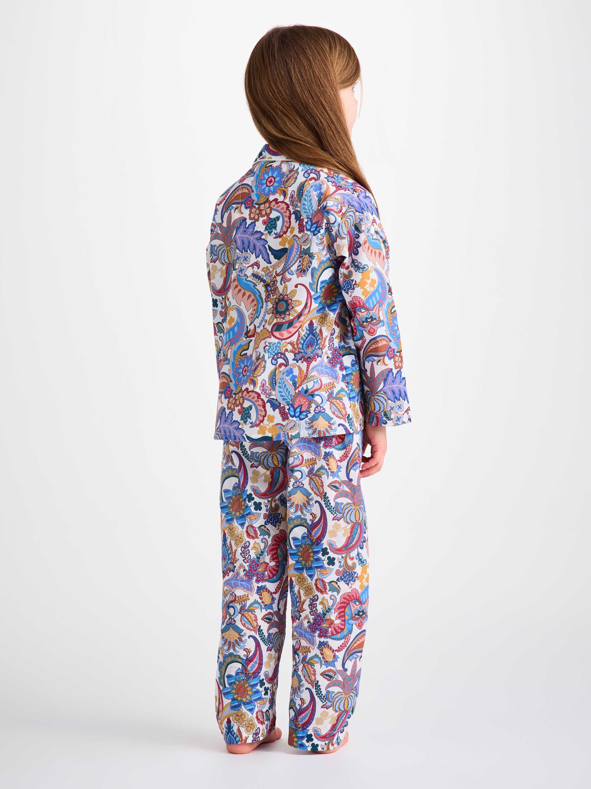 Kids' Pyjamas Cotton Batiste Multi Jungle Paisley Print