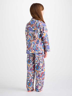Kids' Pyjamas Cotton Batiste Multi Jungle Paisley Print