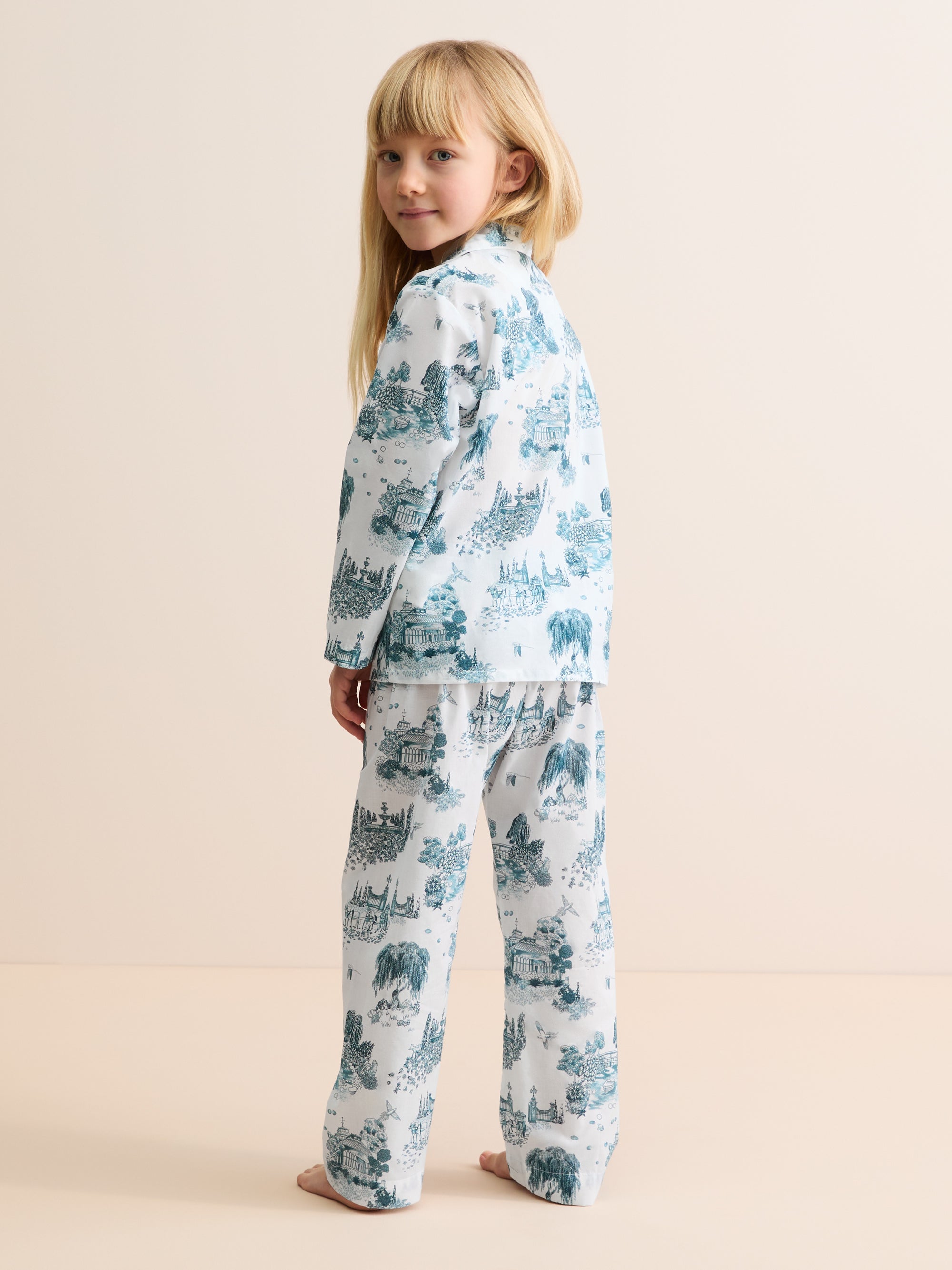 Kids' Pyjamas London Toile White
