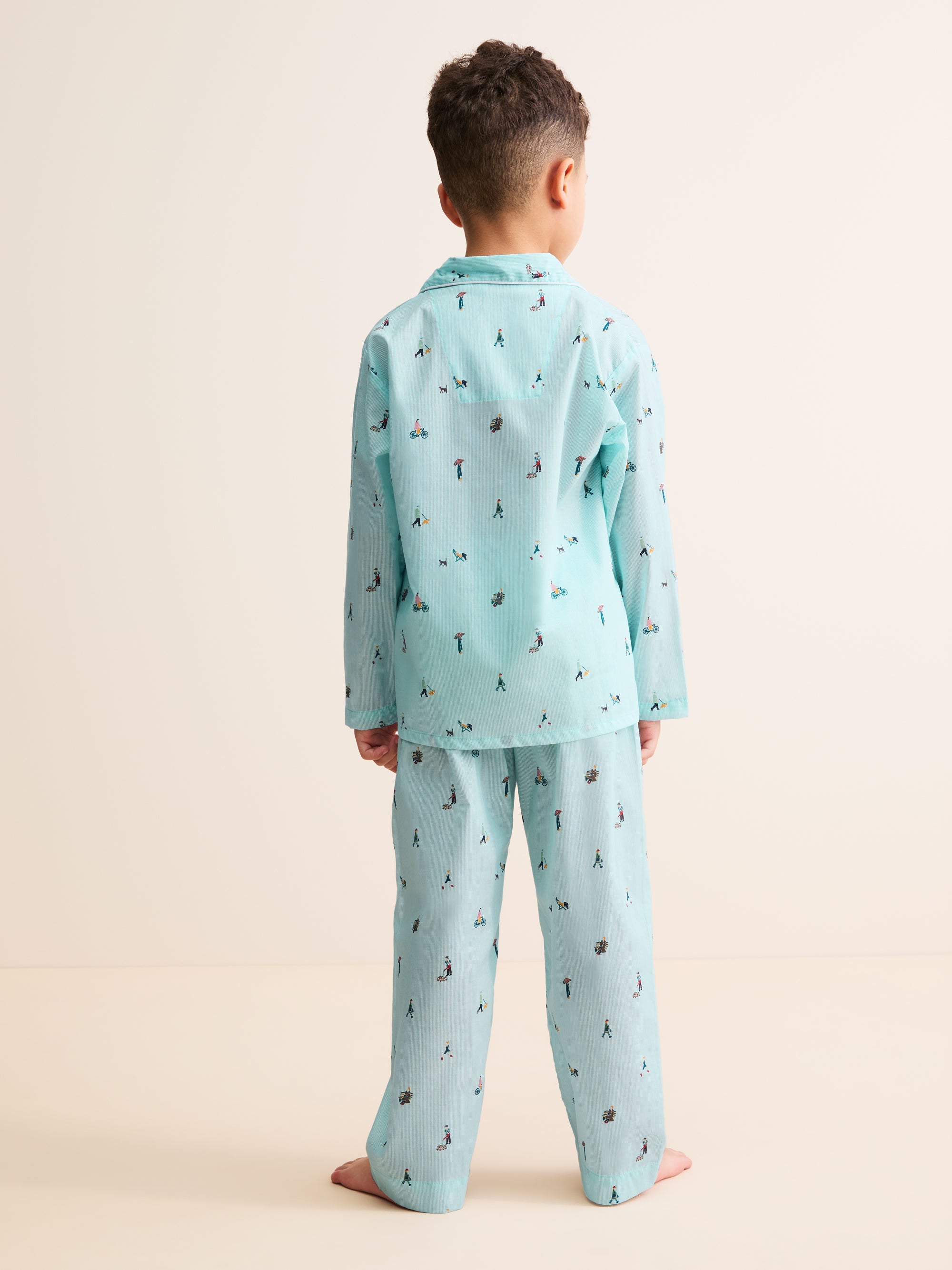 Kids' Pyjamas People of London Blue Stripe
