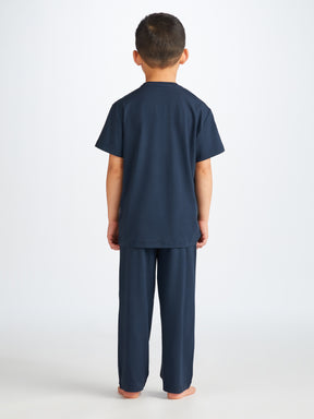 Kids' Lounge Set Basel Micro Modal Stretch Navy