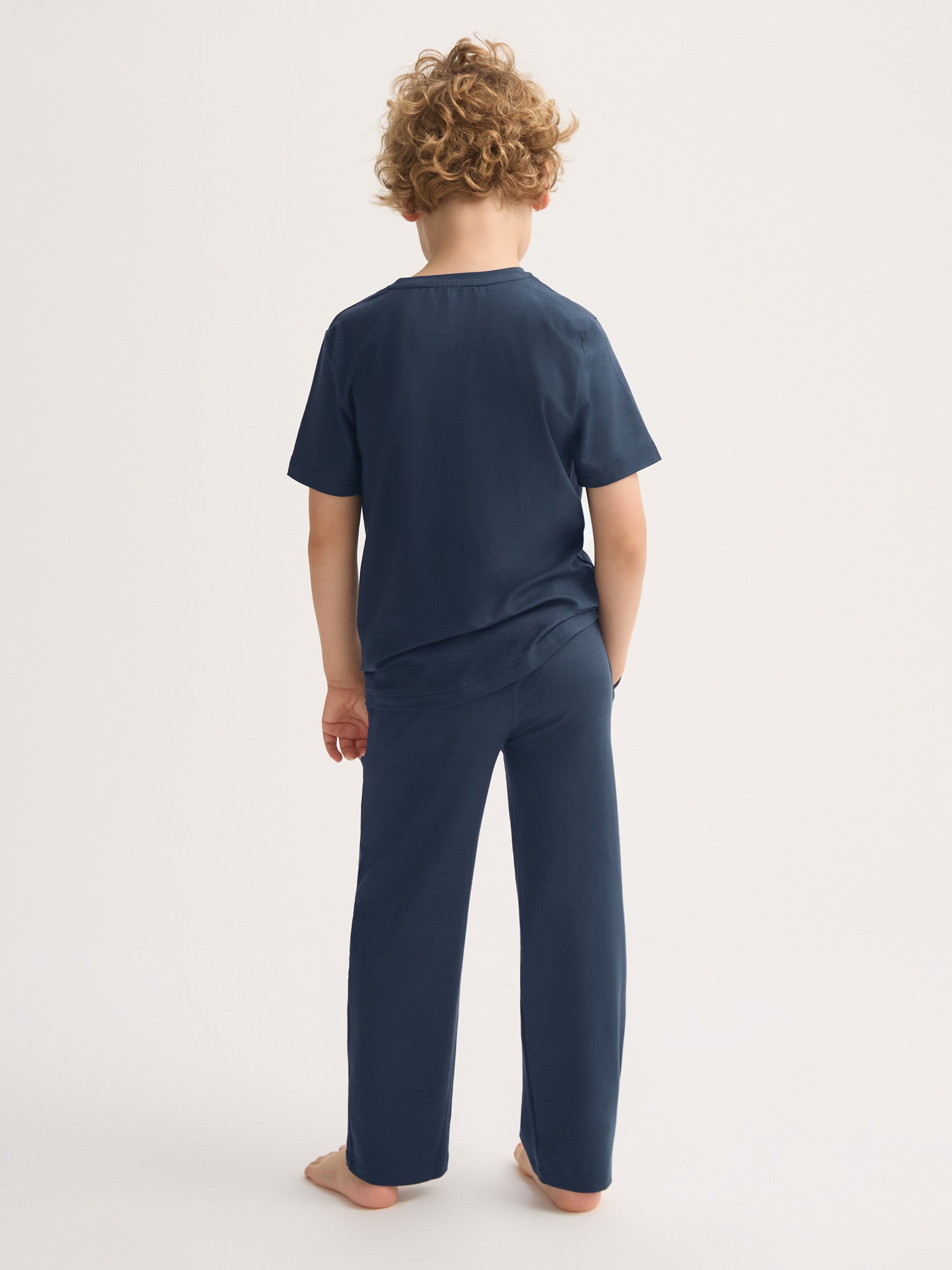 Kids' Lounge Set Basel Micro Modal Stretch Navy