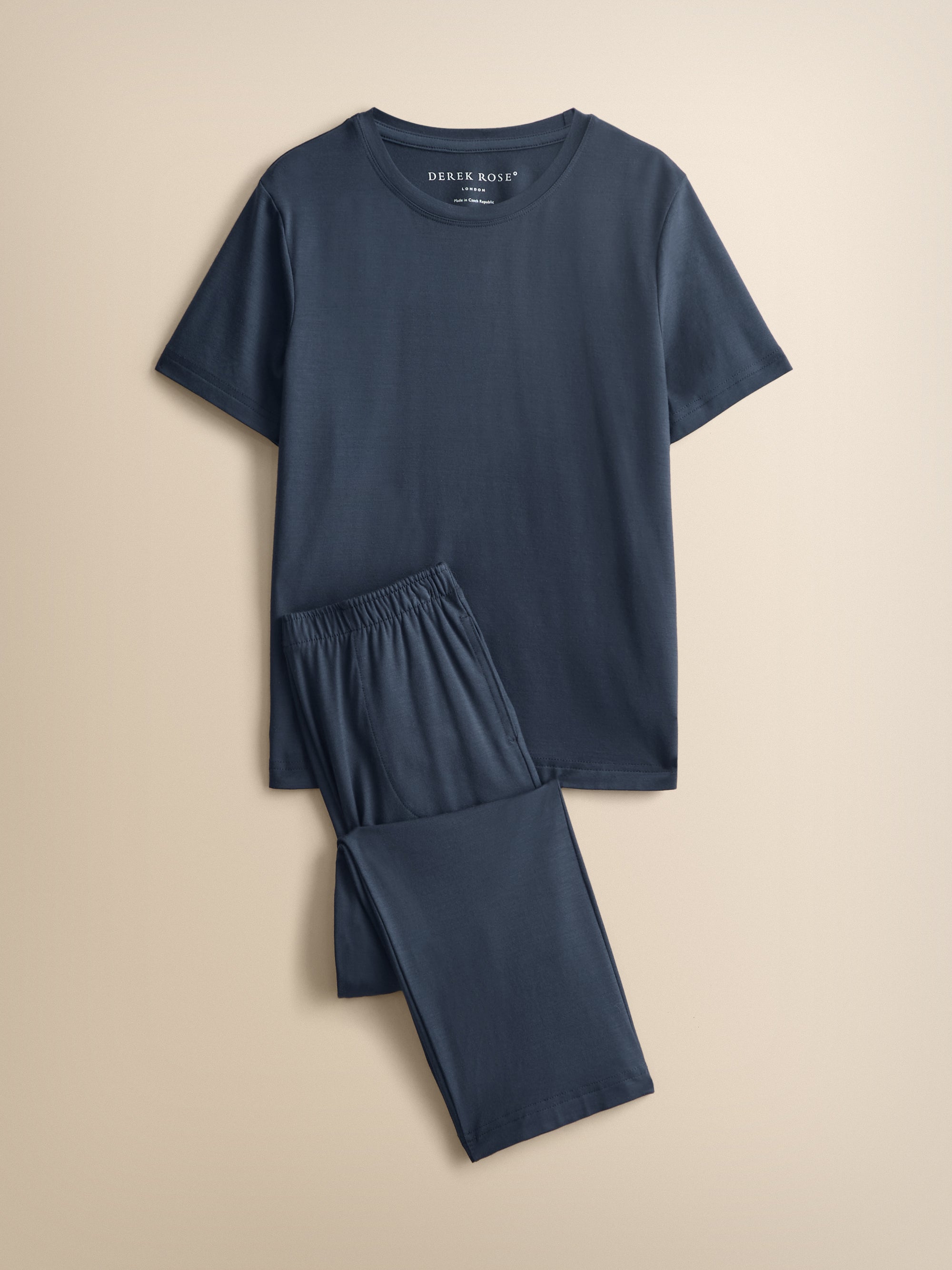 Basel Micro Modal Lounge Set Navy Blue