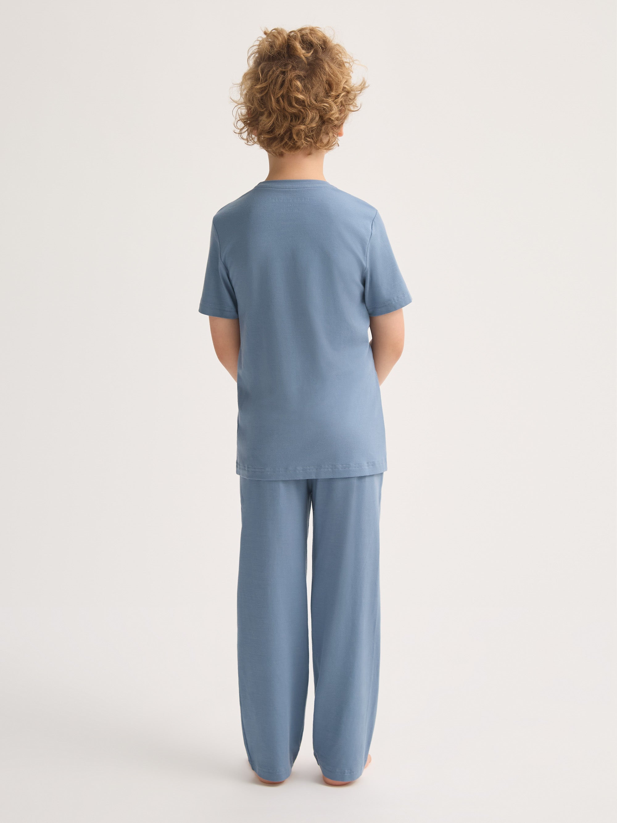Kids' Lounge Set Basel Micro Modal Stretch Storm Blue