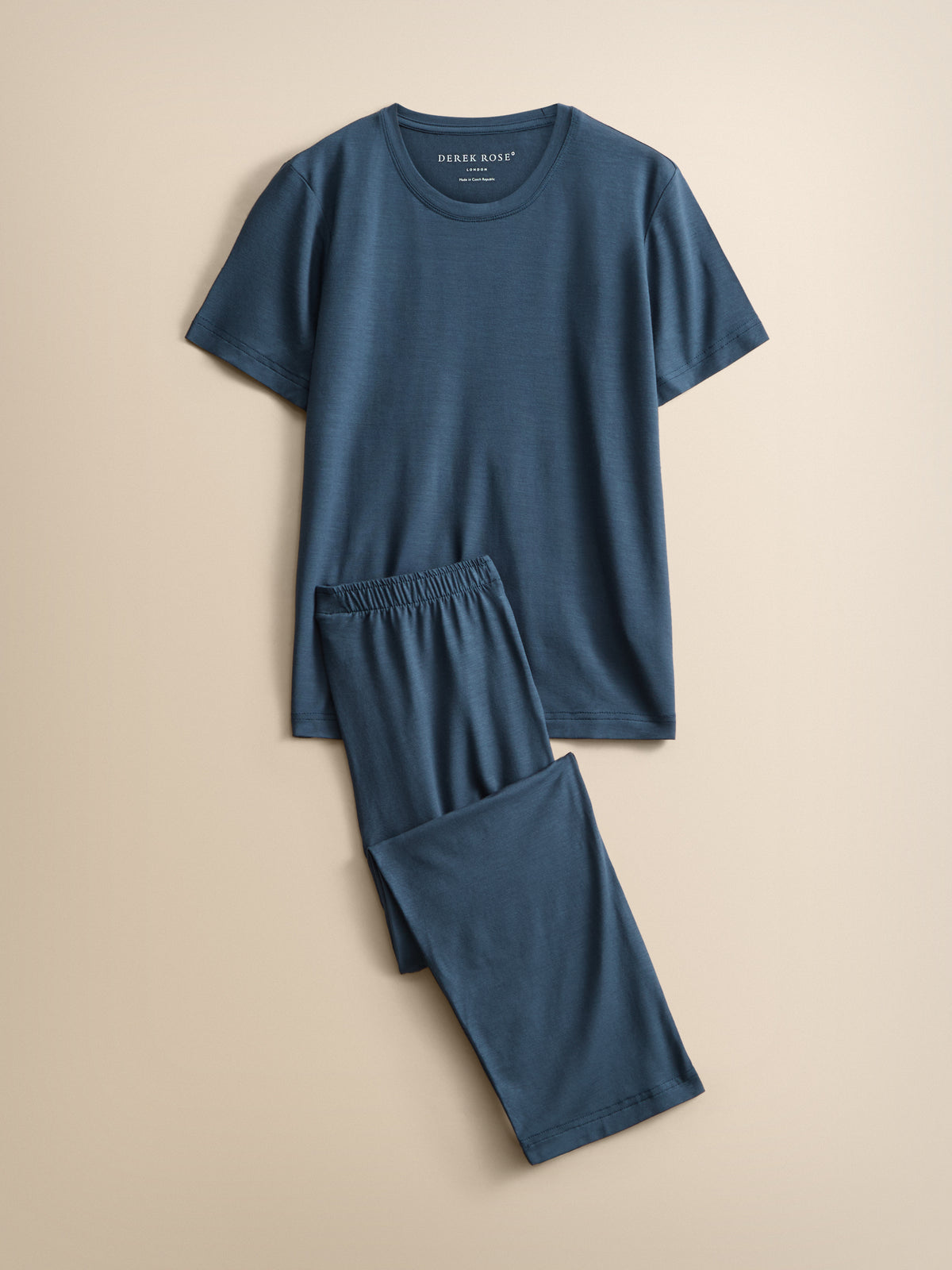 Basel Micro Modal Lounge Set Ocean Blue