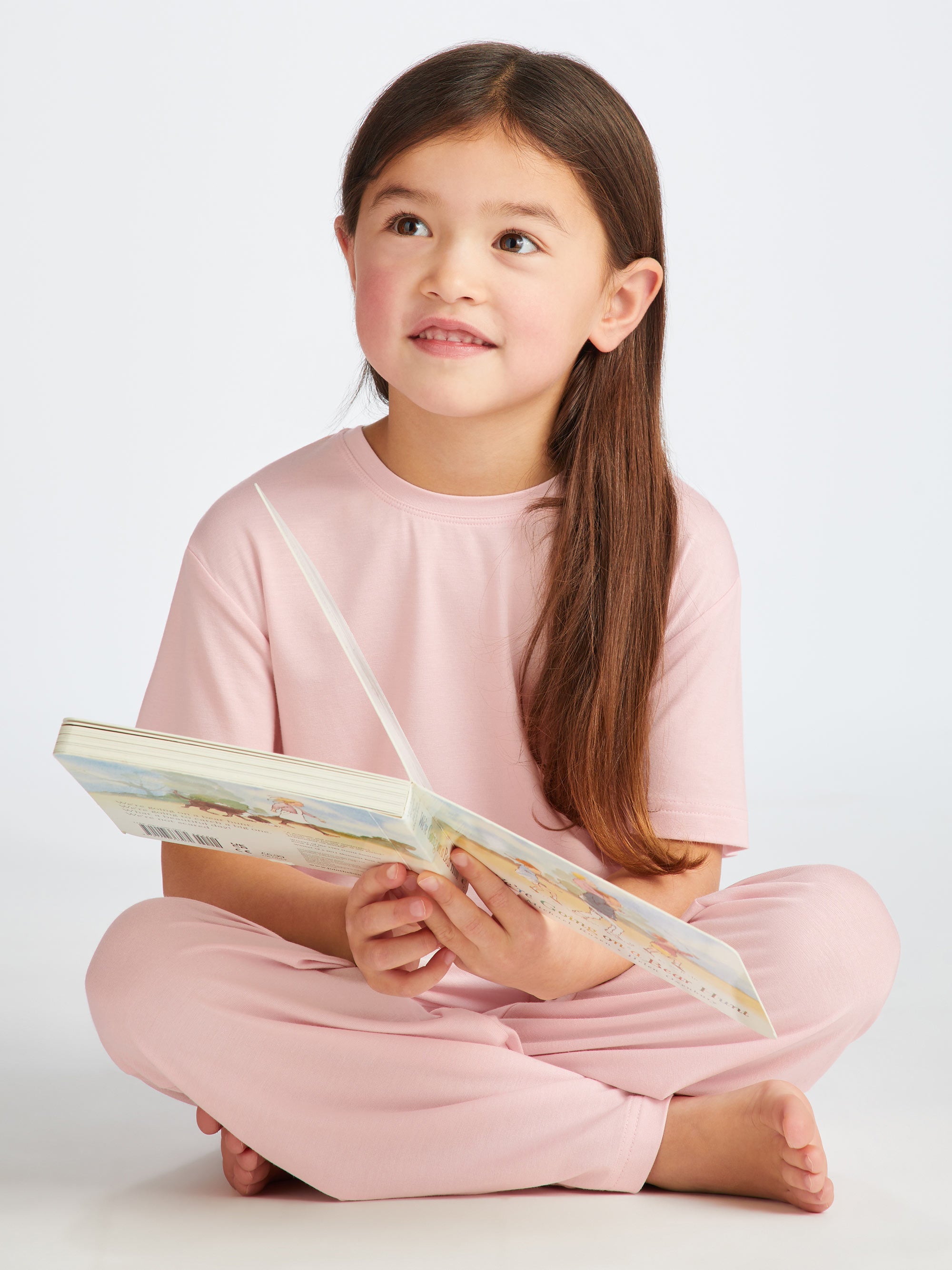 Kids' Lounge Set Lara Micro Modal Stretch Ballet Pink