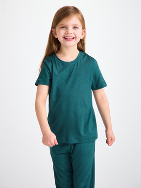 Kids' Lounge Set Lara Micro Modal Stretch Jungle Green