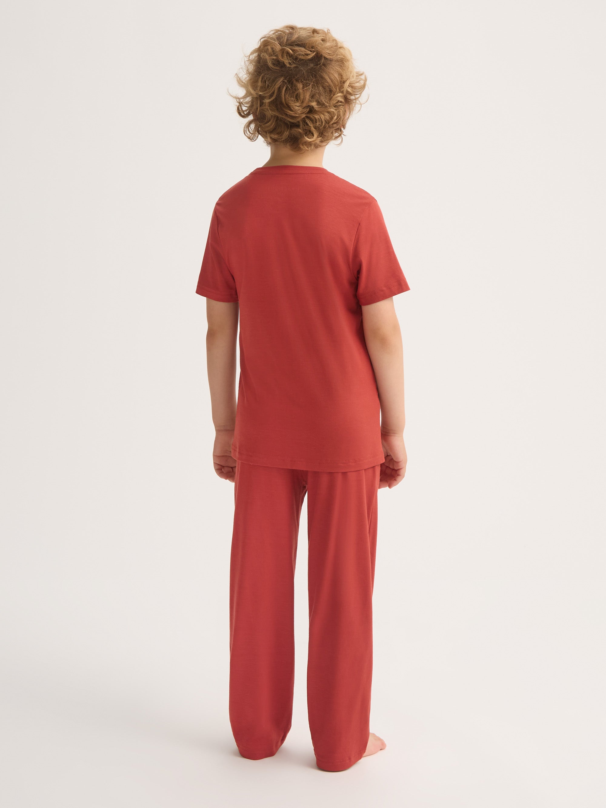 Kids' Lounge Set Lara Micro Modal Stretch Rose Red