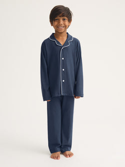 Kids' Pyjamas Basel Micro Modal Stretch Navy