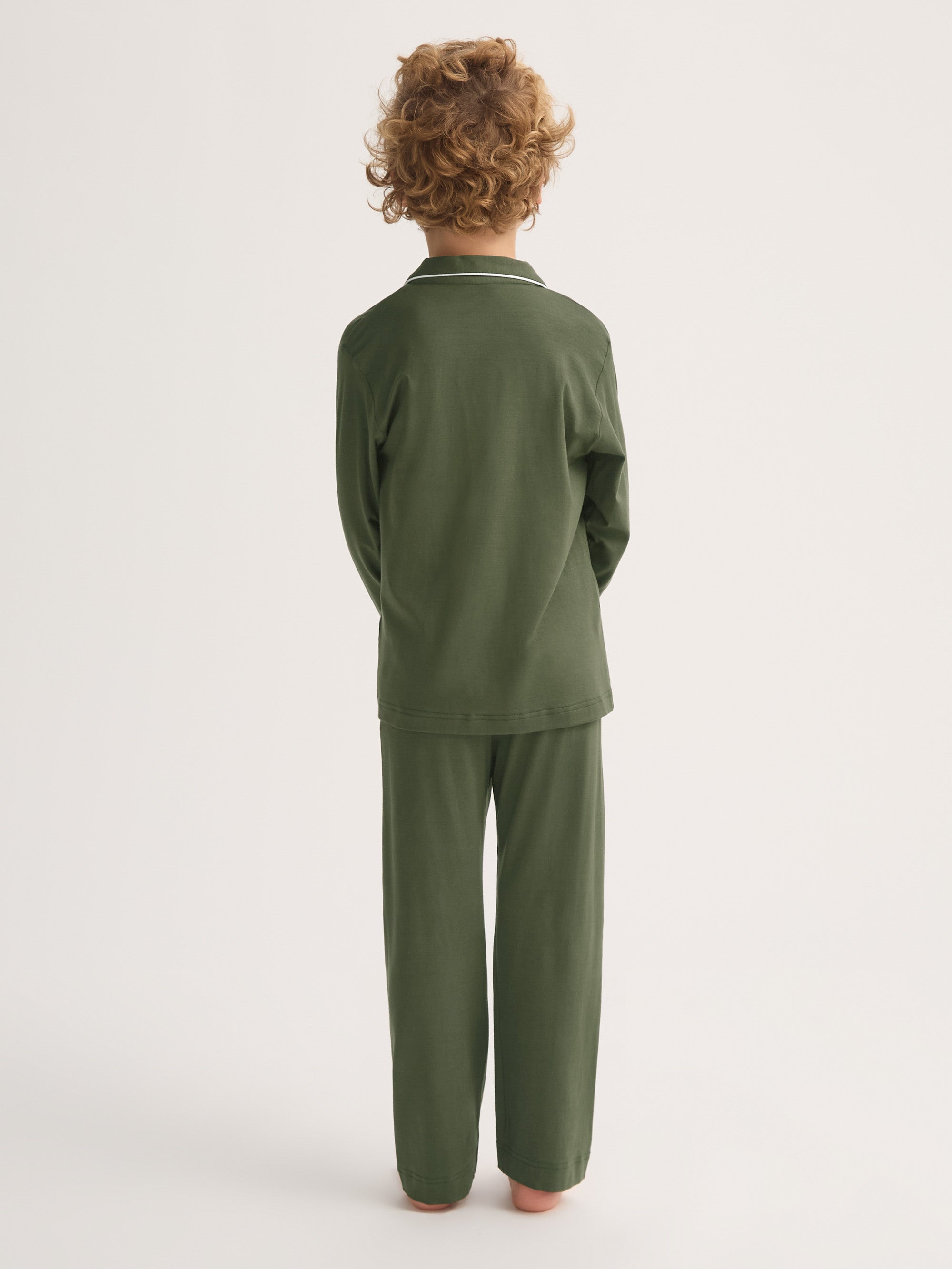 Kids' Pyjamas Basel Micro Modal Stretch Evergreen